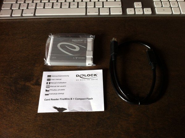 Delock Test Firewire 800 CF Cardreader