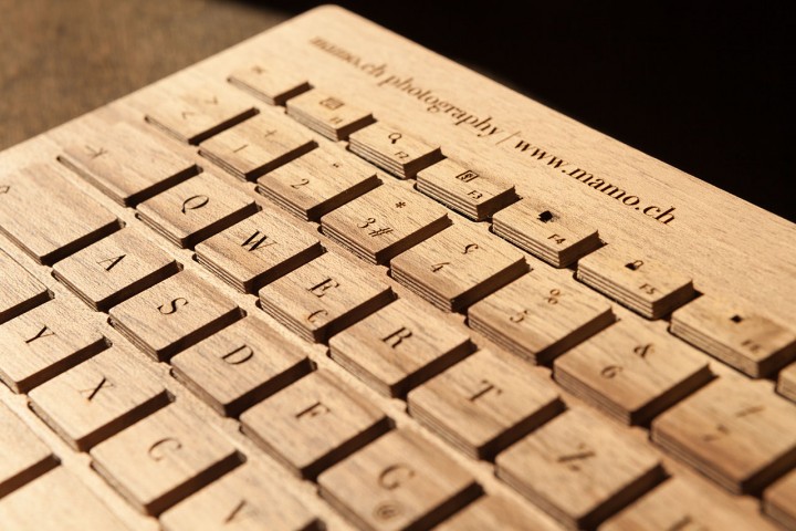Orée Board Holztastatur