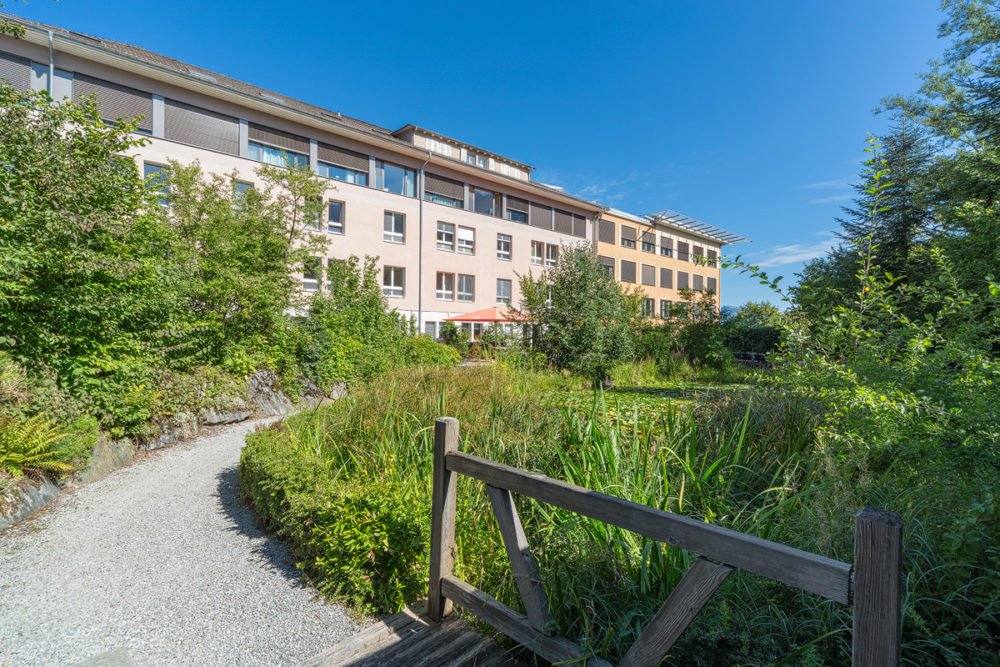 Architekturfotos für das Spital Frutigen, Spitäler FMI AG Interlaken