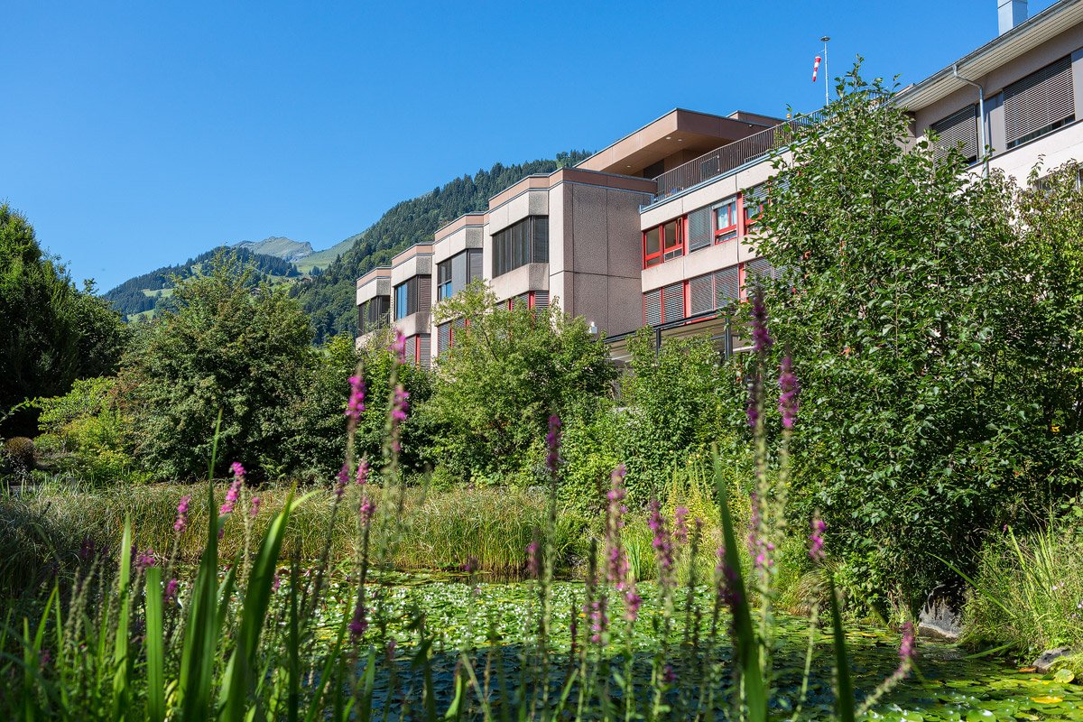 Fotograf Interlaken Thun Bern Spital Frutigen Schweiz Architektufotografie Baudokumentation Schweiz