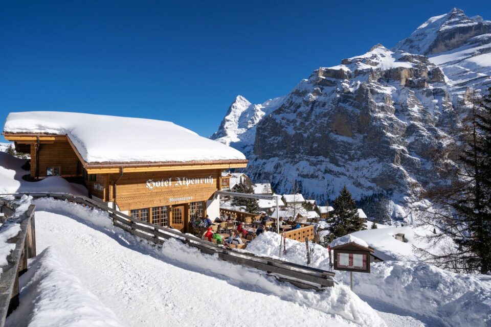 Hotelfotografie: Hotel Alpenruh, Mürren, Schweiz Hotelfotos Hotelfotograf Schweiz Bern Thun Interlaken MAMO Photography Architekturfotografie