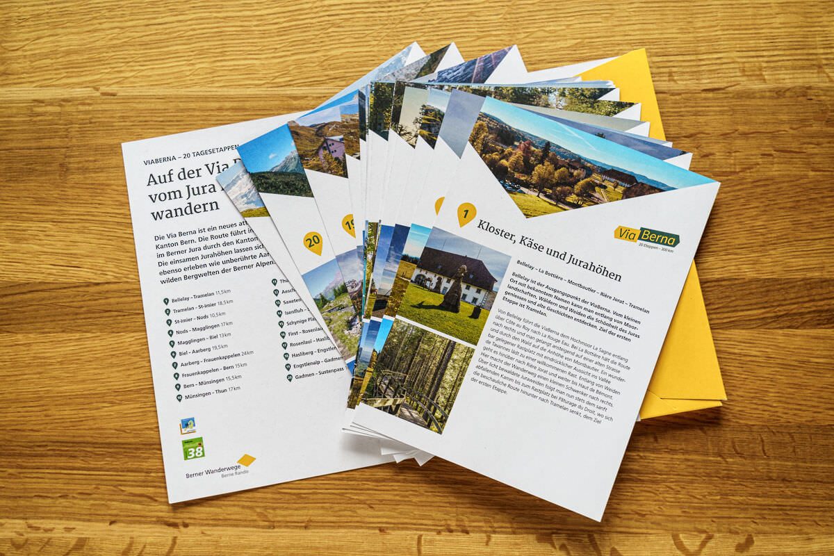 Fotograf Interlaken Thun Bern Berner Wanderwege ViaBerna Wanderangebot Kanton Bern 300 Kilometer durch den Kanton Bern