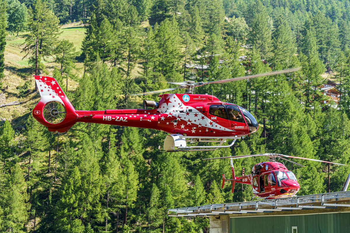 Air Zermatt HB-ZAZ Hamilton Helikopter MAMO Photography