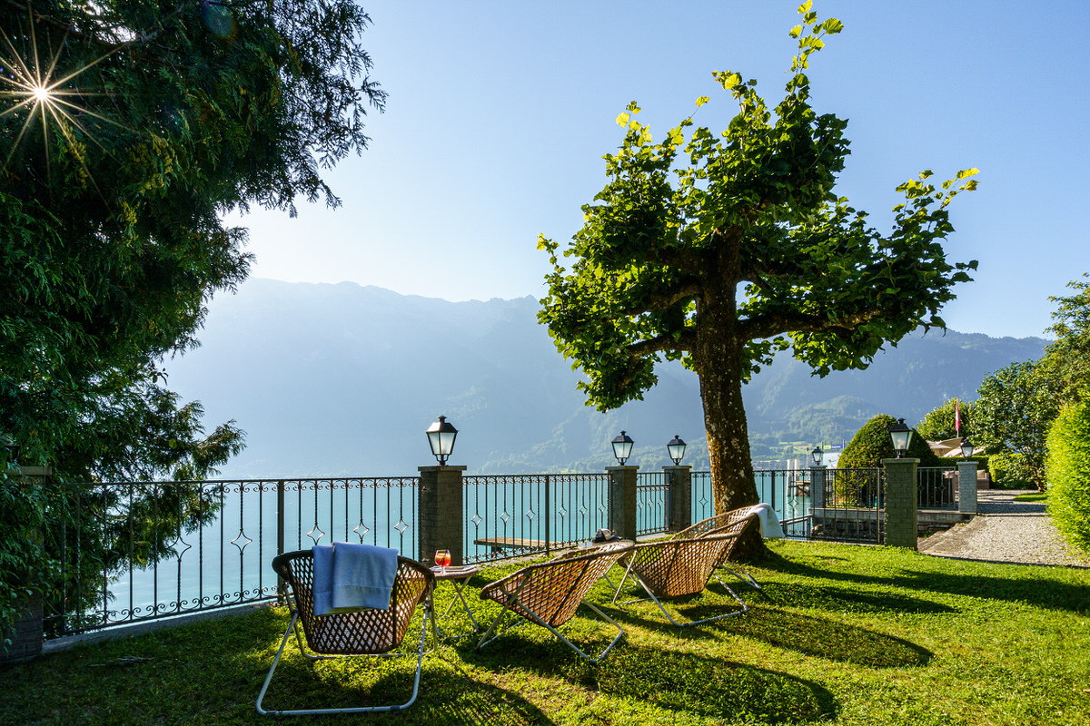 Hotelfotografie für das Hotel Seeburg am Brienzersee, Schweiz
