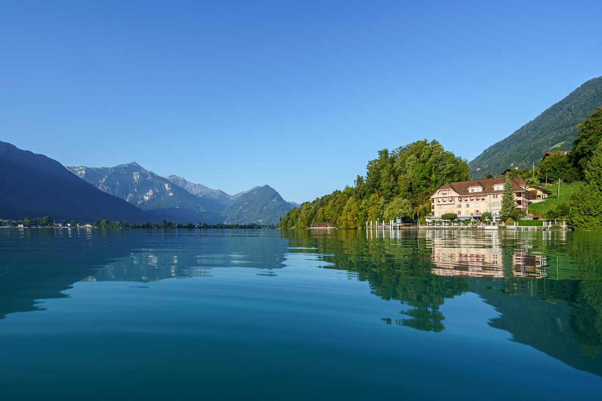 Hotelfotografie Hotelfotograf Interiorfotograf Architekturfotograf MAMO Photography Interlaken Schweiz Hotel Seeburg Ringgenberg Brienzersee Schweiz Switzerland