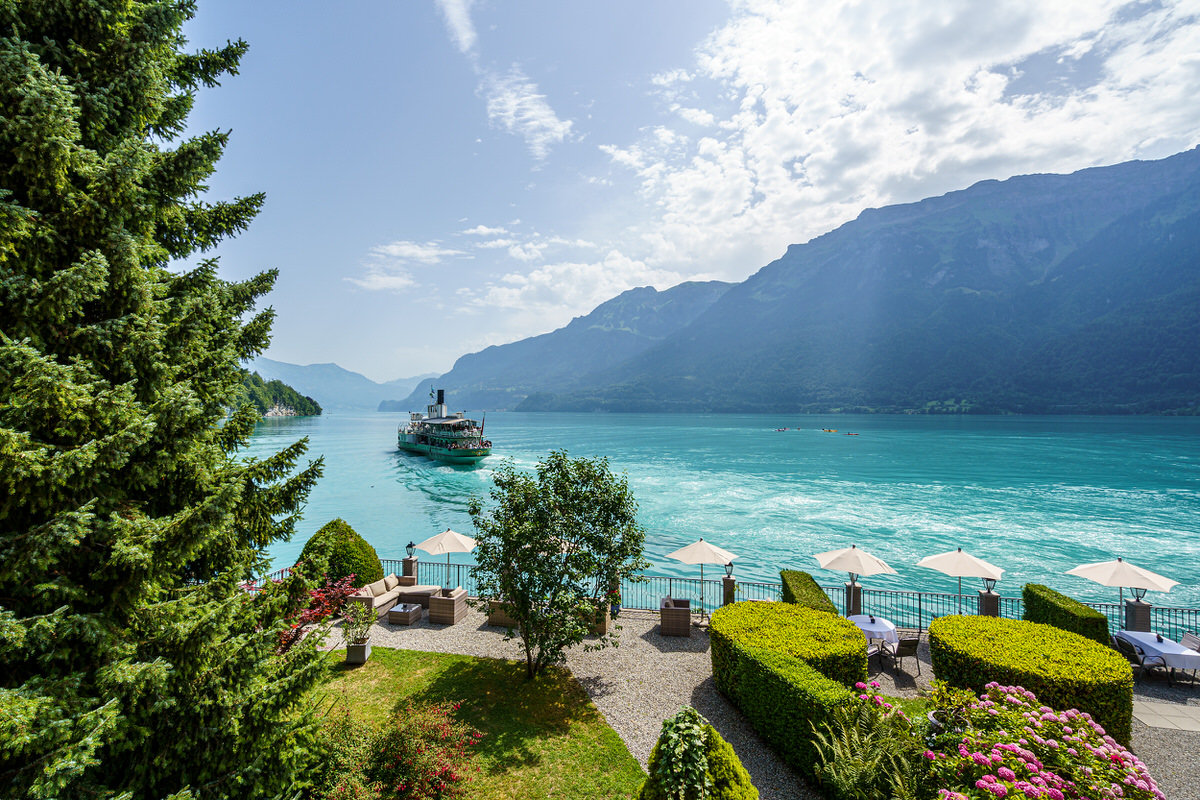 Hotelfotografie Hotelfotograf Interiorfotograf Architekturfotograf MAMO Photography Interlaken Schweiz Hotel Seeburg Ringgenberg Brienzersee Schweiz Switzerland