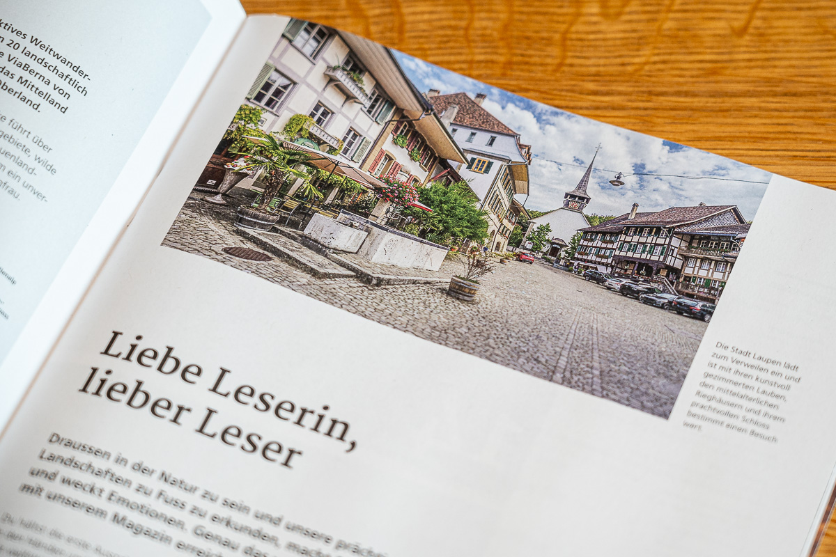 Fotograf Interlaken Print Magazin Berner Wanderwege Bern. Fotograf für Interior, Immobilien, Hotel, Restaurant, Ferienwohnungen, Resorts
