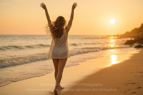 This Photo is Generated by AI / MAMO Photography. edited and refined with adobe lightroom and photoshop.