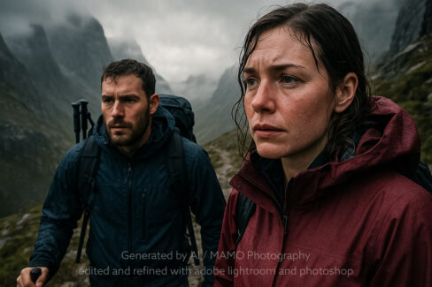 This Photo is Generated by AI / MAMO Photography. edited and refined with adobe lightroom and photoshop.