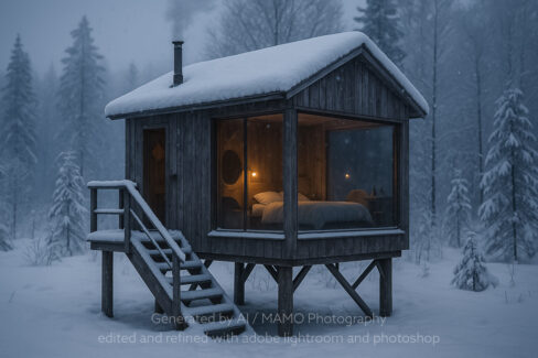 This Photo is Generated by AI / MAMO Photography. edited and refined with adobe lightroom and photoshop.