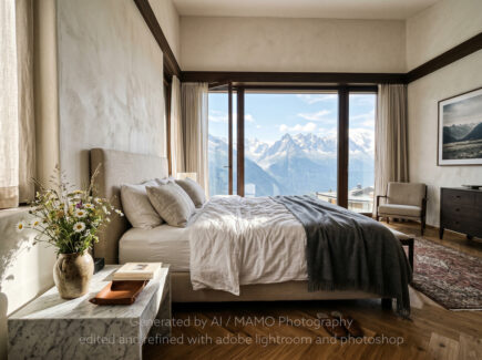 AI / KI Bild Generated by AI, Prompted by MAMO Photography, Interlaken - Schweiz. edited and refined with adobe lightroom and adobe photoshop