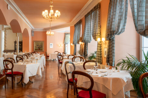 Hotelfotografie Grandhotel Giessbach, Brienz - Schweiz. Fotografiert von MAMO Photography, Interlaken - Schweiz. Hotelfotograf, Architekturfotograf, Interieurfotograf, Immobilienfotograf. Restaurant