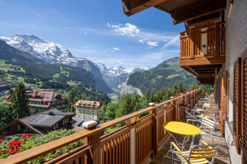 Hotel Alpenruhe, Wengen - Schweiz Fotografiert von MAMO Photography, Interlaken - Schweiz. Hotelfotograf, Immobilienfotograf, Architekturfotograf.